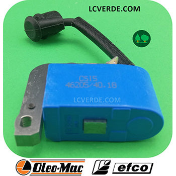 Bobina Elettronica Accensione Motosega OleoMac 936 940 Efco 136 140 ricambio LCVERDE.com 50050013AR spare parts