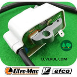 Bobina Elettronica Accensione Motosega OleoMac Efco 956 962 965 156 162 165 GS630 MT6300 ricambio LCVERDE.com spare parts