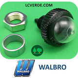 Bulbo Primer Pescaggio Miscela Carburatore 188.511 Walbro WA140 ricambio LCVERDE.com spare parts