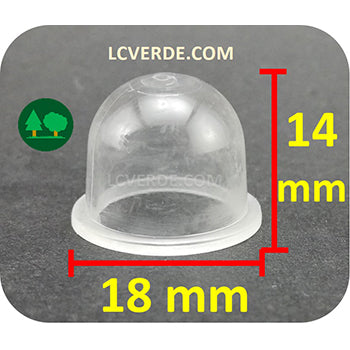 Bulbo Primer Pescaggio Miscela Walbro 188.12 ricambio LCVERDE.com decespugliatore tagliasiepe soffiatore