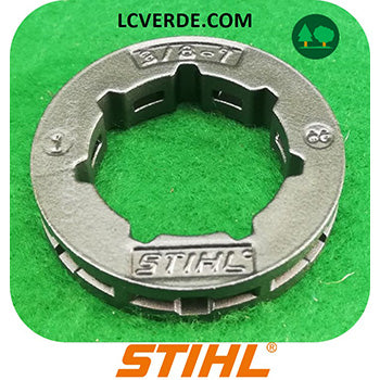 Campana Pignone Rocchetto Anello Motosega Stihl passo 3.8 denti 7 ricambi LCVERDE.com 00006421223