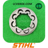 Campana Pignone Rocchetto Anello Motosega Stihl passo 3.8 denti 8 ricambio LCVERDE.com 00006421216 spare part