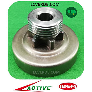 Campana Pignone Rocchetto Ingranaggio Vite Senfa Fine Girante Motosega Active 28.28 Ibea 3000 ricambi LCVERDE.com 6 denti spare part