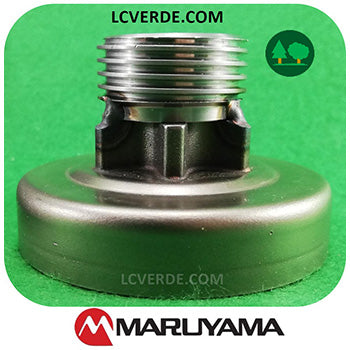 Campana Pignone Rocchetto Ingranaggio Vite Senfa Fine Girante Motosega Maruyama MCV3101 MCV3100 ricambi LCVERDE.com 6 denti