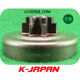 Campana Pignone Rocchetto Motosega K Japan KJCV3101 KJCV3100 ricambio LCVERDE.com 8 denti