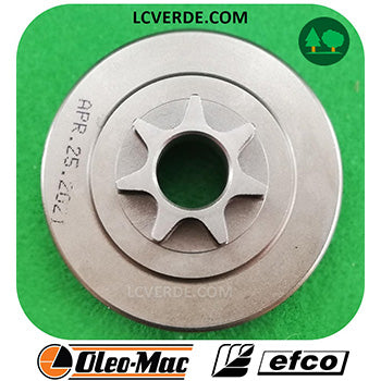 Campana Pignone Rocchetto Motosega OleoMac 938 941 942 946 947 951 Efco 138 141 142 146 147 151 ricambi LCVERDE.com 094500761a spare part