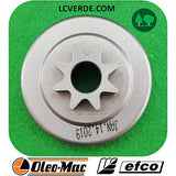 Campana Pignone Rocchetto Motosega OleoMac GST250 Efco MTT2500 ricambi LCVERDE.com 50290164a spare part