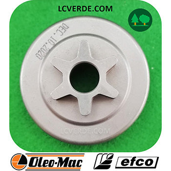 Campana Pignone Rocchetto Motosega OleoMac GST250 Efco MTT2500 ricambi LCVERDE.com 50290187b spare part