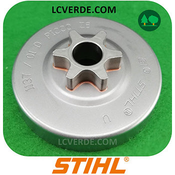 Campana Pignone Rocchetto Motosega Stihl MS192 MS193 MS194 ricambi LCVERDE.com 11376402005