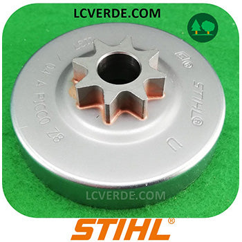 Campana Pignone Rocchetto Motosega Stihl MS192 MS193 MS194 ricambi LCVERDE.com 11376402008