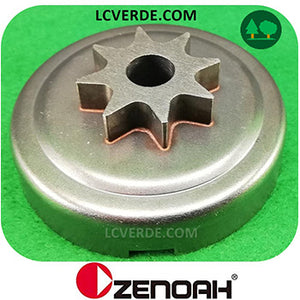 Campana Pignone Rocchetto Motosega Zenoah G2000 ricambi LCVERDE.com 8 denti