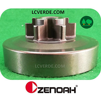 Campana Pignone Rocchetto Motosega Zenoah G250 G2500 ricambio LCVERDE.com 6 denti
