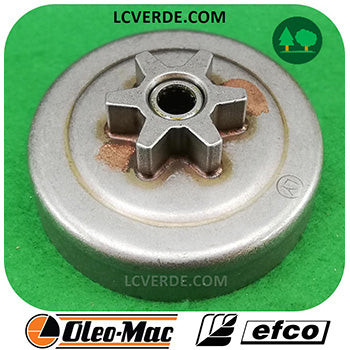 Campana Pignone Rocchetto OleoMac GS35 GS35C GS350 GS350C Efco MT350 MT350S MT3500 MT3500S Motosega ricambi LCVERDE.com 50240065r