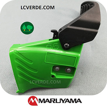Carter Coperchio Copricatena Motosega Maruyama MCV3900 MCV4000 ricambi LCVERDE.com 36188