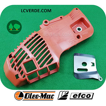 Carter Copricatena Motosega OleoMac 925 GS260 Efco 125 MT2600 ricambi LCVERDE.com 50160239ar