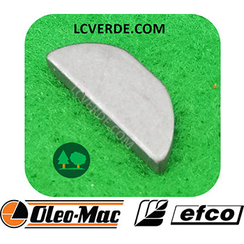 Chiavetta Linguetta Mozzo Supporto Lama Motore Rasaerba Tagliaerba OleoMac G GV GH Lux Max Efco AR LH LV LR MR ricambio LCVERDE.com 8202126r