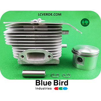 Cilindro Pistone Motore Decespugliatore BlueBird P56E ricambio LCVERDE.com