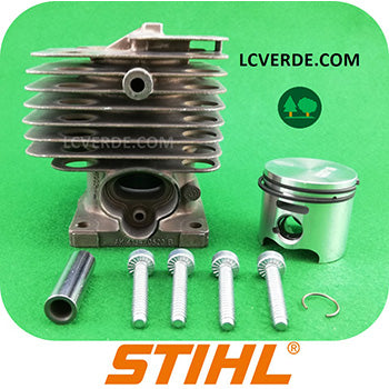 Cilindro Pistone Motore Decespugliatore STIHL ricambi LCVERDE.com FS120 BT120 KA120