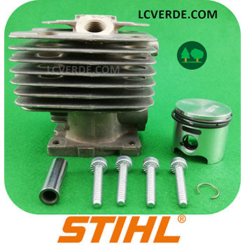 Kit Cilindro Pistone Motore Decespugliatore STIHL ricambio LCVERDE.com FS120 BT120 KA120 spare parts