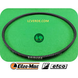 Cinghia Trasmissione Trazione Rasaerba Taglierba Tosaerba OleoMac G47 G48 GV48 Efco LR47 LR48 LV48 ricambio LCVERDE.com 66030037r