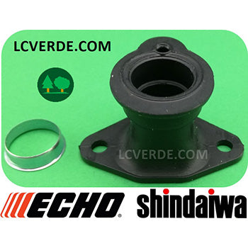 Collettore Aspirazione Flangia Termica Motosega Echo Shindaiwa CS260 CS2600 CS280 CS281 Shindaiwa 269T 280T ricambi LCVERDE.com
