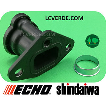 Collettore Aspirazione Flangia Termica Motosega Echo Shindaiwa CS260 CS2600 CS280 CS281 Shindaiwa 269T 280T ricambio LCVERDE.com