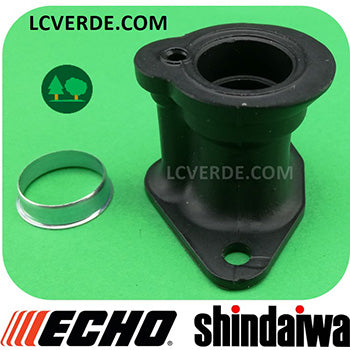 Collettore Aspirazione Flangia Termica Motosega Echo Shindaiwa CS260 CS2600 CS280 CS281 Shindaiwa 269T 280T ricambio LCVERDE.com spare parts