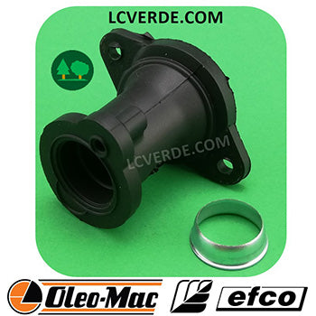 Collettore Aspirazione Flangia Termica Motosega OleoMac GS260 Efco MT2600 ricambi LCVERDE.com spare parts
