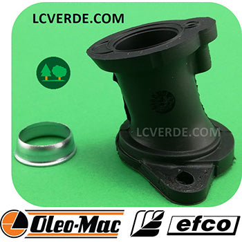 Collettore Aspirazione Flangia Motosega OleoMac GS260 Efco MT2600 ricambi LCVERDE.com
