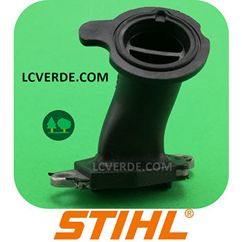 Collettore Aspirazione Flangia Termica Motosega Stihl MS150 MS151 ricambi LCVERDE.com 11461402500