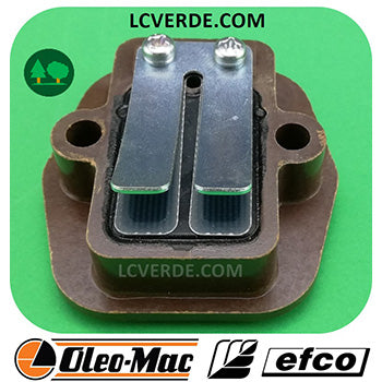 Collettore Valvola Aspirazione Flangia Termica Motosega OleoMac 931 932  Efco 131 132 ricambio LCVERDE.com spare parts