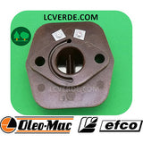 Collettore Valvola Aspirazione Flangia Termica Motosega OleoMac 931 932  Efco 131 132 ricambio LCVERDE.com