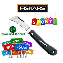 Coltello Innesto FISKARS agricoltura giardinaggio www.LCVERDE.com a roncola