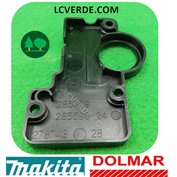 Coperchio Pompa Lubrificazione Olio Motosega Makita EA3100 EA3110 Dolmar PS311 PS310 ricambio LCVERDE.com 285598 spare parts