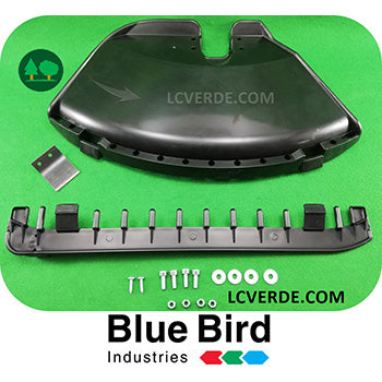 Difesa Parasassi Protezione Decespugliatore BlueBird ricambio LCVERDE.com Nero spare part