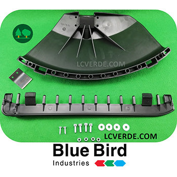 Difesa Parasassi Protezione Decespugliatore BlueBird ricambio LCVERDE.com Nero spare parts