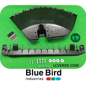 Difesa Parasassi Protezione Decespugliatore BlueBird ricambio LCVERDE.com Nero
