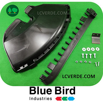 Difesa Parasassi Protezione Decespugliatore BlueBird ricambi LCVERDE.com Nero spare part