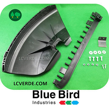 Difesa Parasassi Protezione Decespugliatore BlueBird ricambi LCVERDE.com Nero spare parts