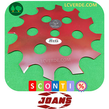 Disco F1 Formula uno Joans Decespugliatore accessori LCVERDE.com Taglio Arbusti Tronchetti Promozione Sconto