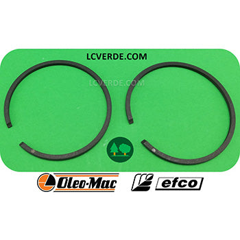 Fasce Elastiche Segmenti Pistone OleoMac Efco Motosega Decespugliatore ricambi LCVERDE.com 005000015R