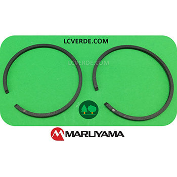 Fasce Elastiche Segmento Pistone Motosega Maruyama MCV3900 MCV4000 ricambi LCVERDE.com
