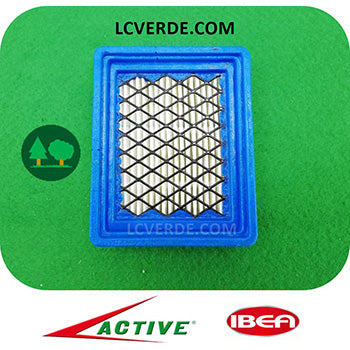 Filtro Aria Carta Decespugliatore Active 4.5 5.5 6.5 Ibea 45 55 ricambio LCVERDE.com 22497