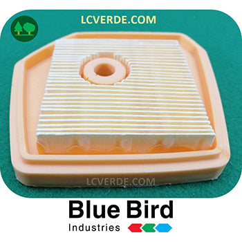 Filtro Aria Carta Decespugliatore BlueBird ricambio LCVERDE 332320 P560 P610 M560 M610