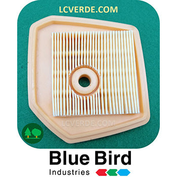 Filtro Aria Carta Decespugliatore BlueBird ricambi LCVERDE 332320 P560 P610 M560 M610