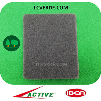 Filtro Aria Decespugliatore Active 4.5 5.5 6.5 Ibea 45 55 ricambi LCVERDE.com 20564