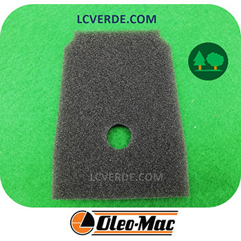 Filtro Aria Decespugliatore Oleo Mac ricambi LCVERDE 61040004r