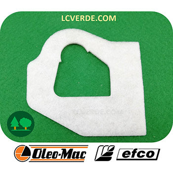 Filtro Aria Decespugliatore OleoMac Efco ricambi LCVERDE 61370005R