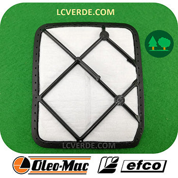 Filtro Aria Decespugliatore OleoMac Efco ricambi spare parts LCVERDE 61200025BR