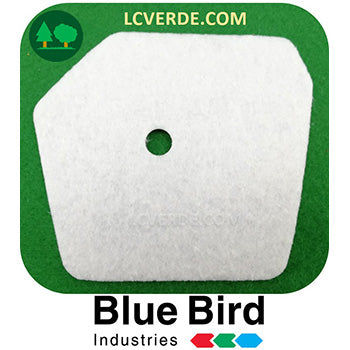 Filtro Aria Feltro Decespugliatore BlueBird ricambi LCVERDE 333610 P45 P55 P60